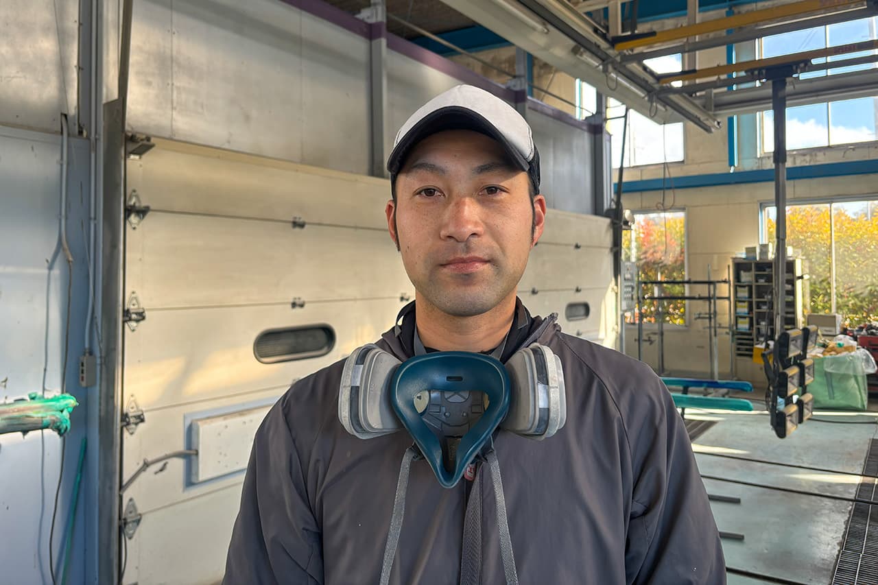 テクノボディ・ナルケの男性整備士