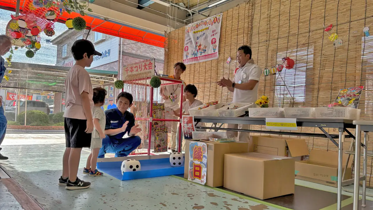 わたり店のお祭りの様子
