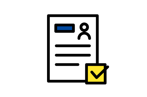 面接書類のイラスト