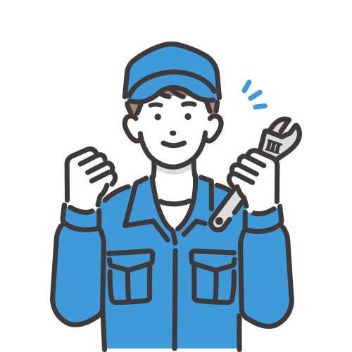 整備士のイラスト